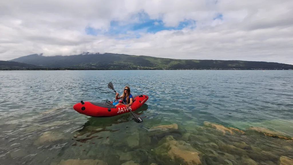 Nathalie. Baillon packraft