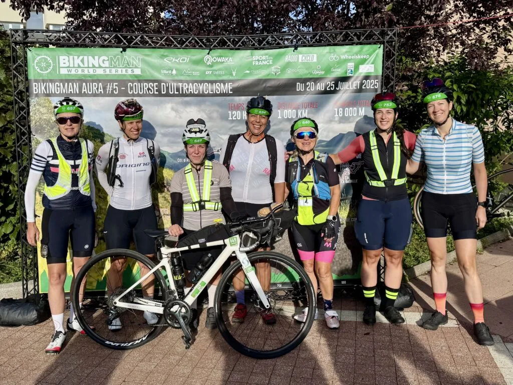 Départ femmes BikingMan AURA