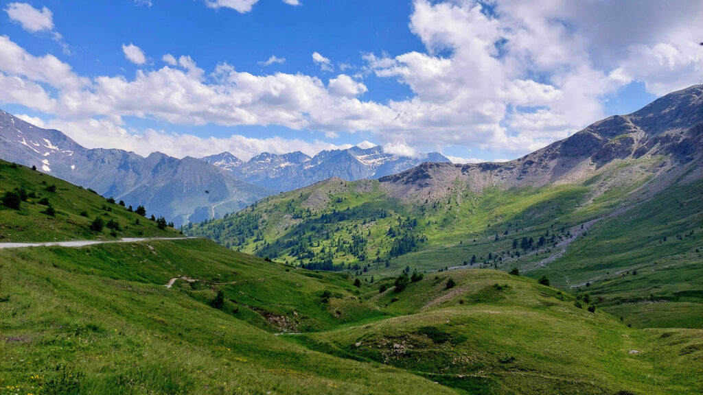 Fin de la Strada dell Assietta en Italie