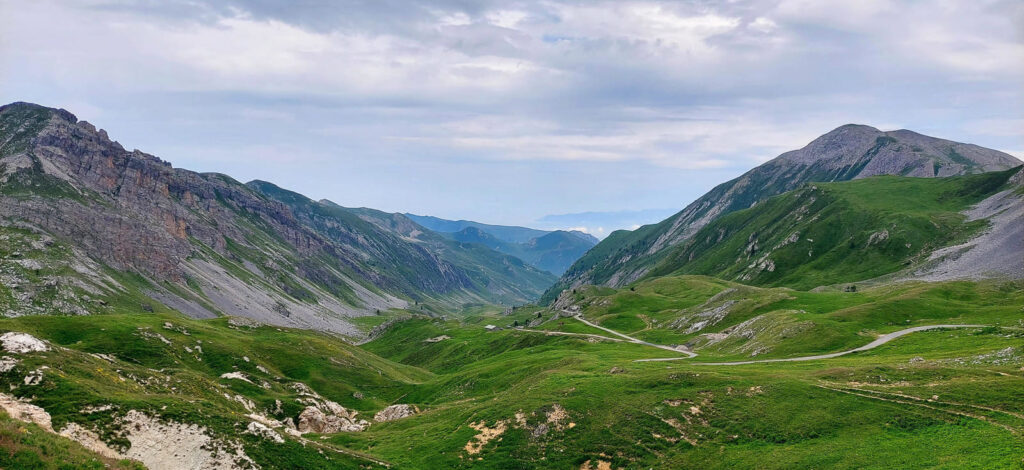 Descente vers Demonte