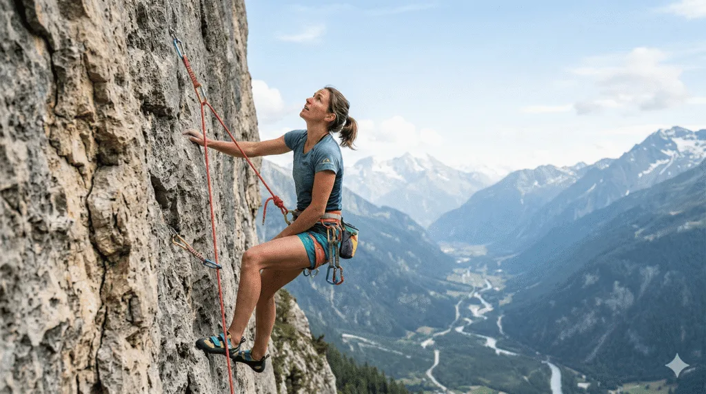 climbing-woman