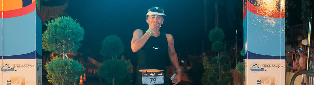 Arrivée de l'Embrunman