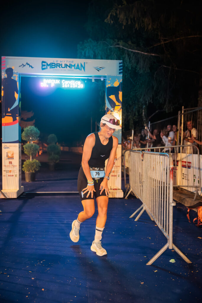 Arrivée de l'Embrunman