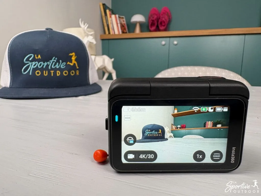 Insta360 Go Ultra screen  