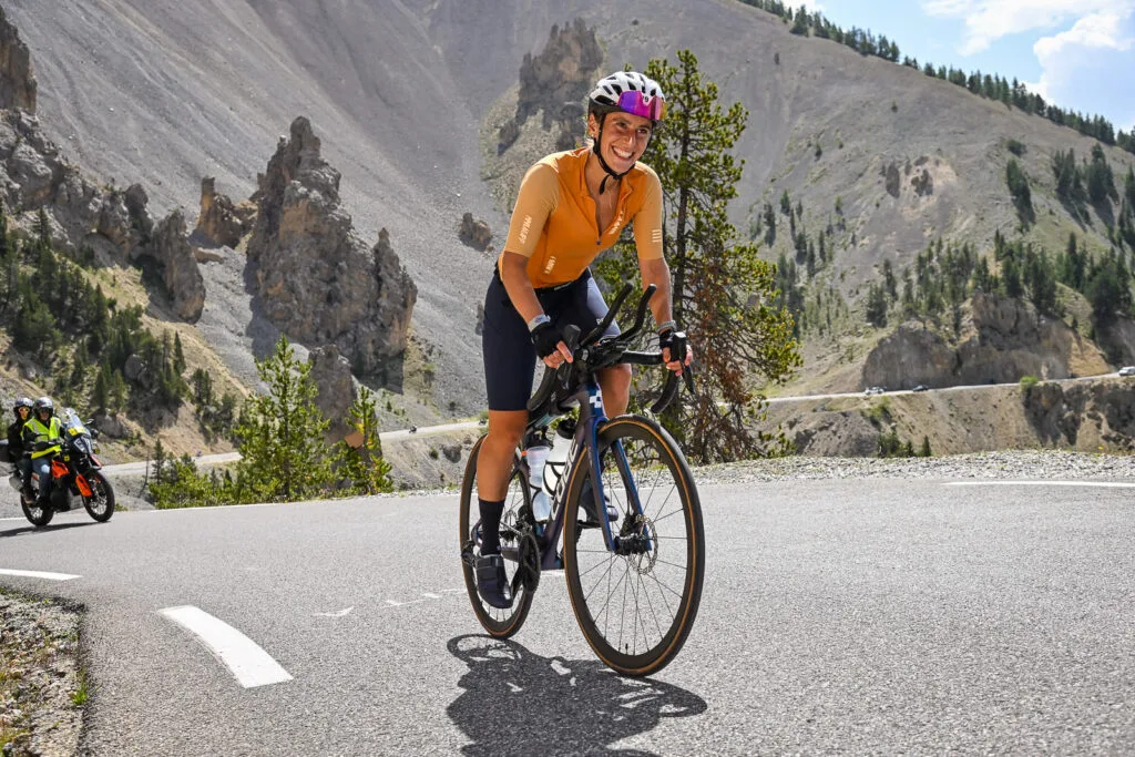 Montée en vélo du col de l'Izoard
