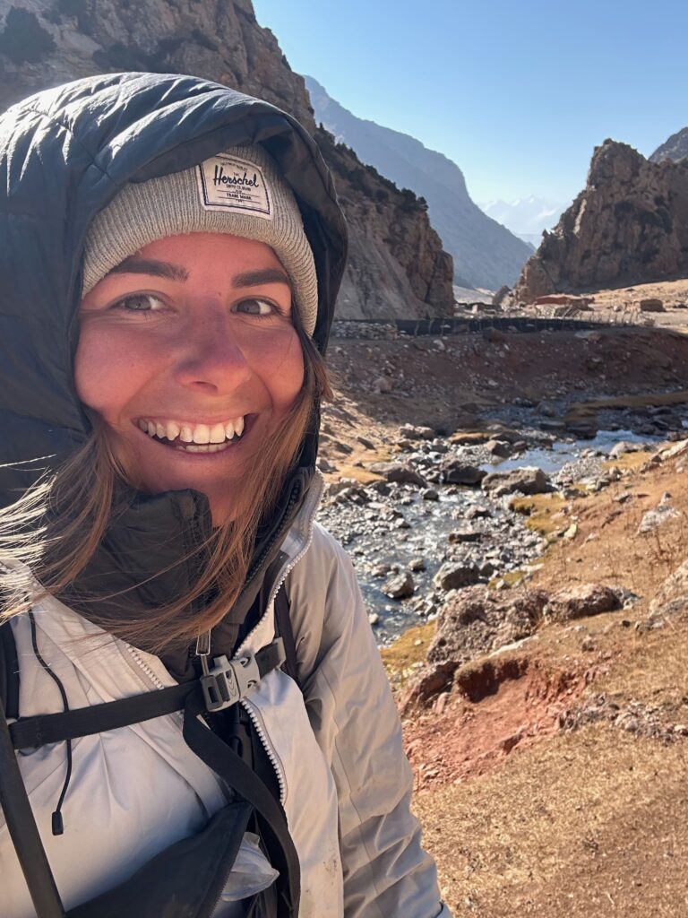 Marion Le Tanneur au Kirghizistan